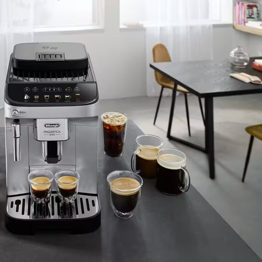 De'Longhi Magnifica Evo Fully Automatic Espresso Machine with Manual Milk Frothing