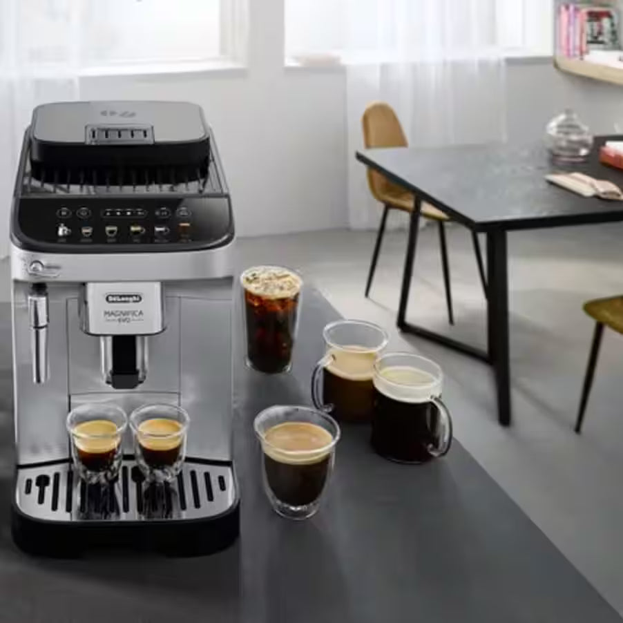 De'Longhi Magnifica Evo Fully Automatic Espresso Machine with Manual Milk Frothing