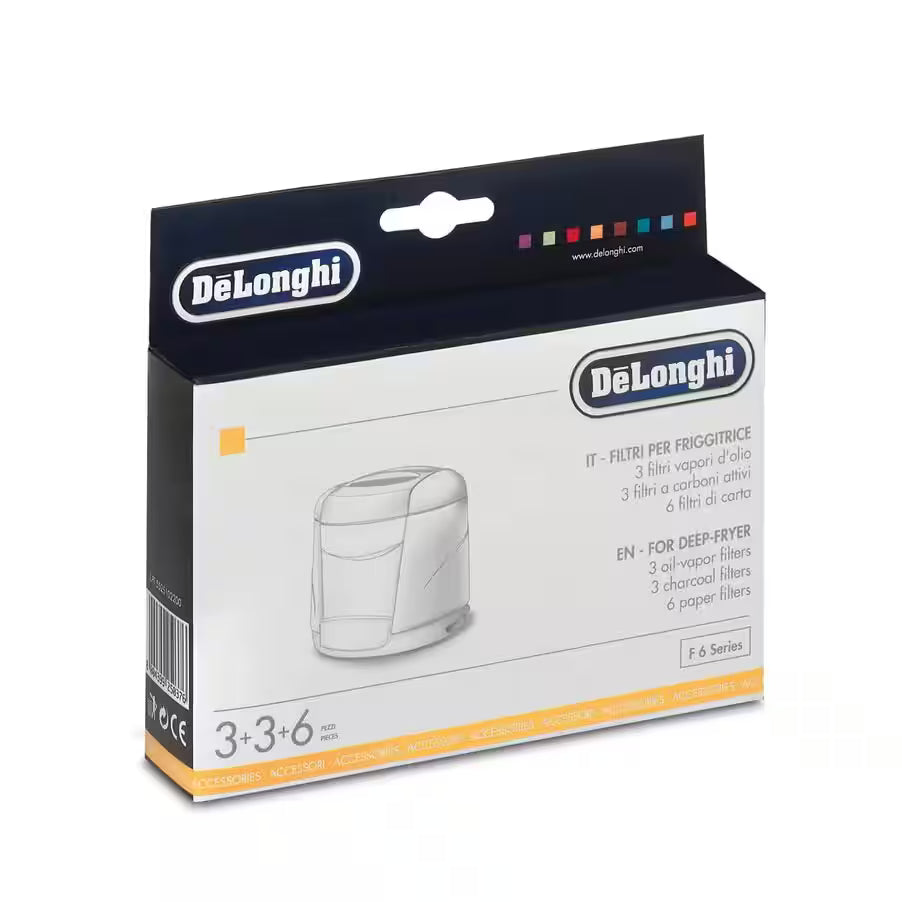 De'Longhi Replacement Filter Kit for 6 Series Fryers