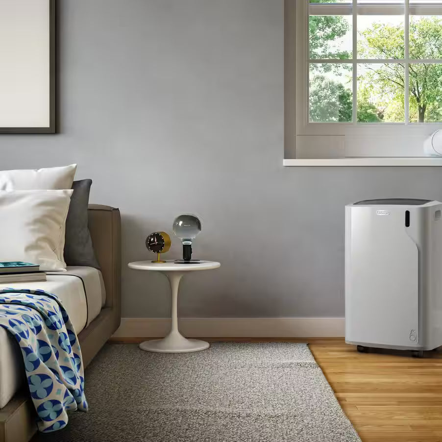 De'Longhi Arctic Whisper PAC EM375WRC 500 sq ft Portable AC Eco Friendly