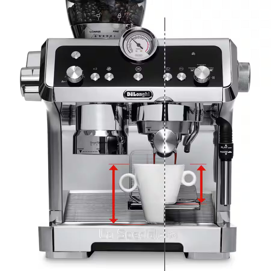 De'Longhi La Specialista Espresso Machine with Sensor Grinder & Dual Heating System