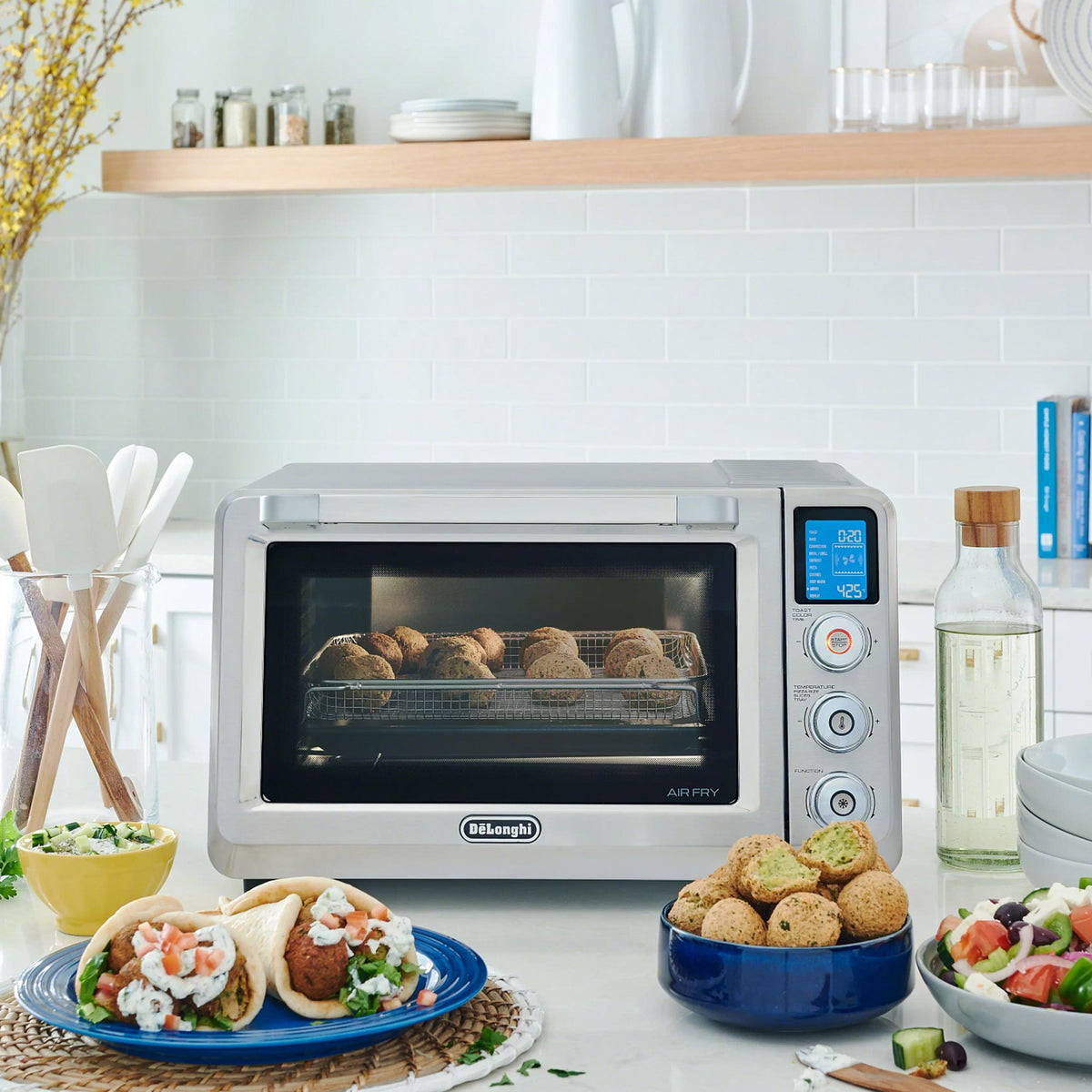 De'Longhi Livenza 9-in-1 Digital Air Fry Convection Toaster Oven 24L