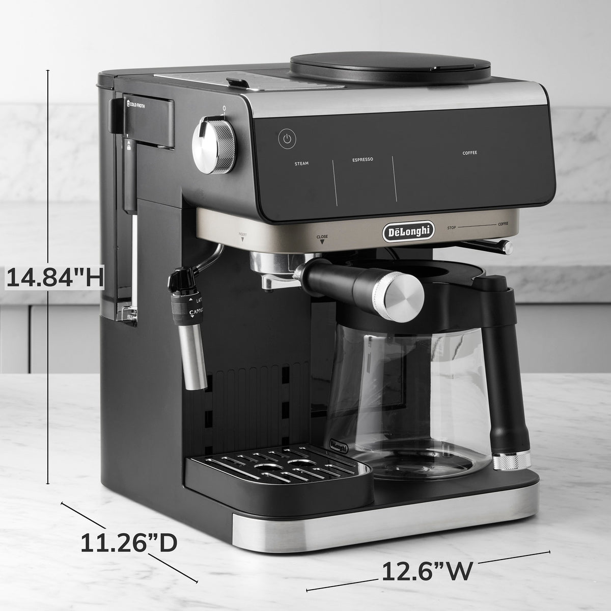 De'Longhi All-in-One Combination Coffee & Espresso Machine